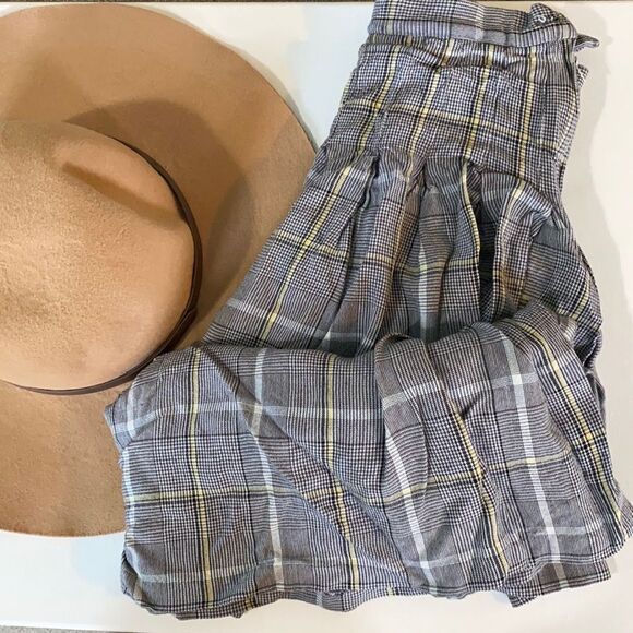 Vintage Pendleton Plaid Flannel Pleated Skirt - Picture 1 of 7